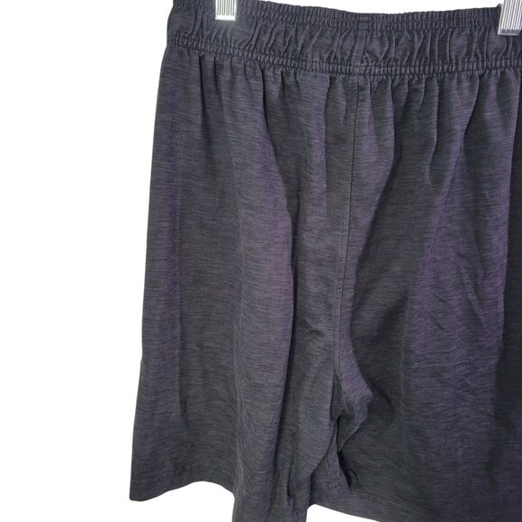 Gaiam Womens Size S Gray Solid Elastic Waist Casual Shorts - Picture 5 of 11